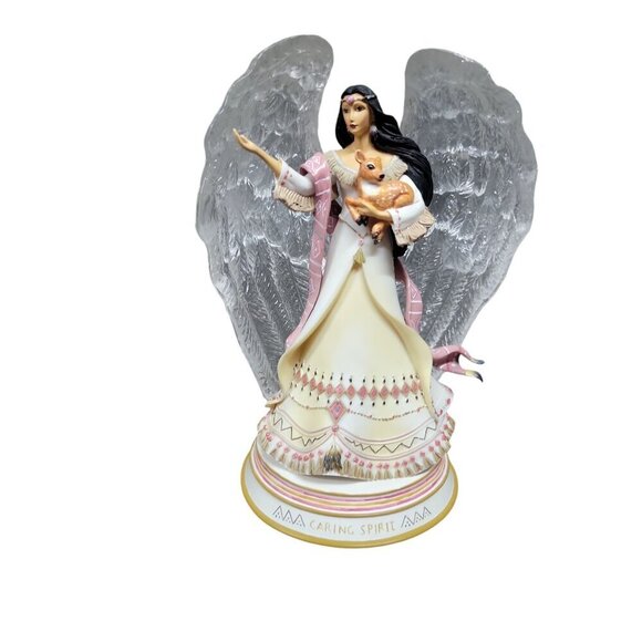 Caring Spirit Sacred Crystal Spirits Native American Figurine Bradford Exchange - Picture 7 of 11